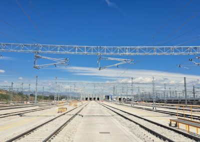 New Fuencarral II High Speed ​​Workshop in the North Madrid Railway Complex