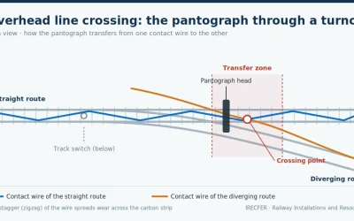 Overhead Line Crossings: Where the Catenary Meets a Turnout